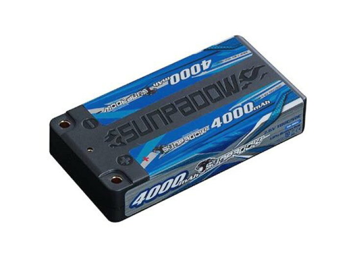 楽天市場】SUNPADOW 7.6V / 4000mAh / 100C Blueリポバッテリー 