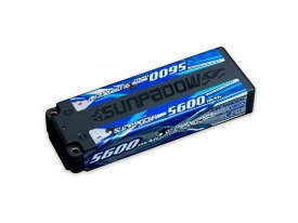 SUNPADOW 7.4V / 5600mAh / 120C Blueリポバッテリー【サンパドウ日本総代理店】