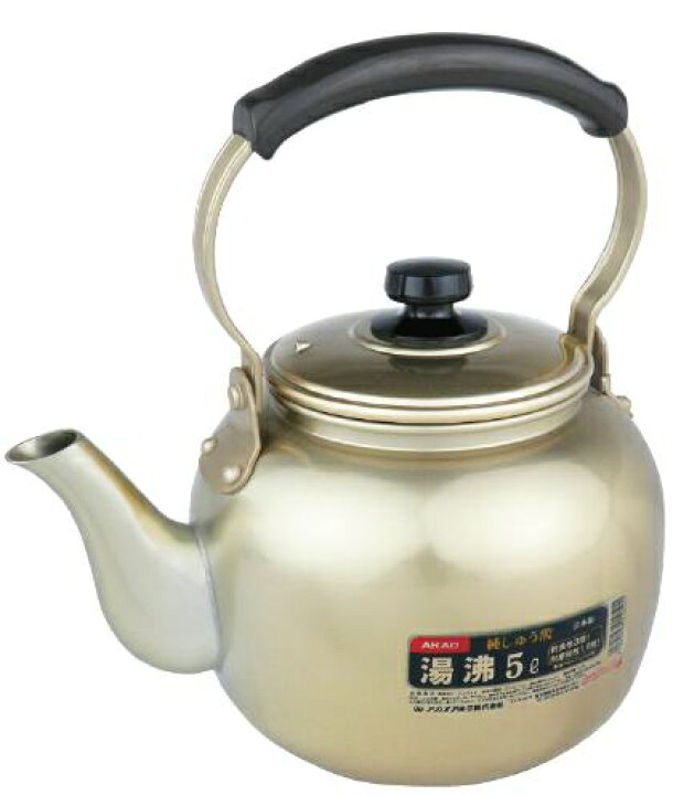 楽天市場】/即納/アカオ しゅう酸湯沸し 8L 日本製 【やかん  
