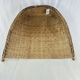 箕 手箕 籐てみ 籐製 / 籐 てみ テミ 手み み 籐箕 籐手箕 石箕 いしみ 石み 園芸 落ち葉 掃く 掃除 集める ざる ザル 落ち葉 農業 収穫 山菜 きのこ