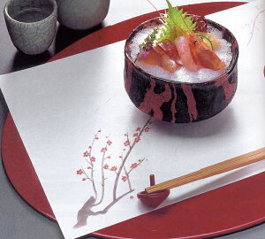 紙 和柄 テーブルマット 四季の花ごよみ 和風 おもてなしセット /887569/ 紙製 和風 和紙 ランチョンマット プレースマット ティーマット てまひま工房