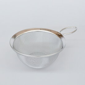 グランデコランダー 【リーフ】 16cm～22cm カンダ Grande Colander leaf ストレーナー 持ち手 水切り ざる ザル 万能ザル メッシュ ふるい 漉し 調理器具 燕三条 日本製 16メッシュ