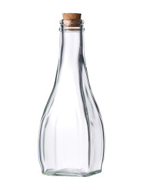 コルク付瓶 オールラウンド180B コルク付 190ml 〈19.5×17×15〉 glass bottle cork top