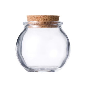 ガラス瓶 コルク瓶 球ビン 木口 コルク付 106ml 〈40.5×35.5×15〉 glass bottle cork top
