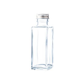 ハーバリウム 瓶 ガラス瓶　透明瓶　角瓶　SSE-100A 114ml glass bottle