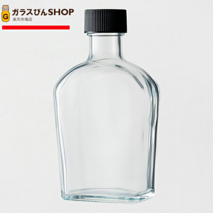 楽天市場】ハーバリウム 瓶 ガラス瓶 酒瓶 SSU-200A 218ml 【1本 単品 キャップ付き】 ウイスキー 透明瓶 ビン : ガラスびんSHOP  楽天市場店