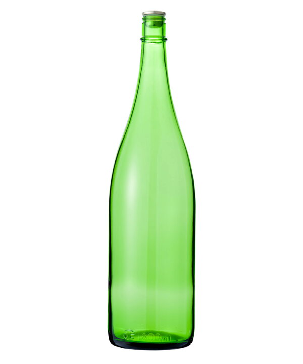 楽天市場】ガラス瓶 酒瓶 清酒1800-EG（一升瓶）Eグリーン 1800ml sake 