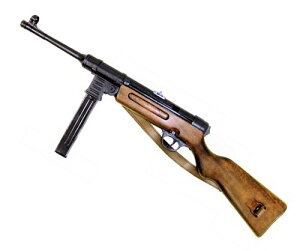 DENIX　デニックス1124C MP41　サブマシンガン　レザーベルト付レプリカ 銃 拳銃 ライフル銃模造