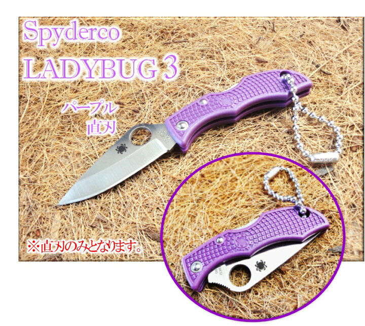 楽天市場】SPYDERCOスパイダルコLADYBUG 3レディーバグ 3VG10 キー 