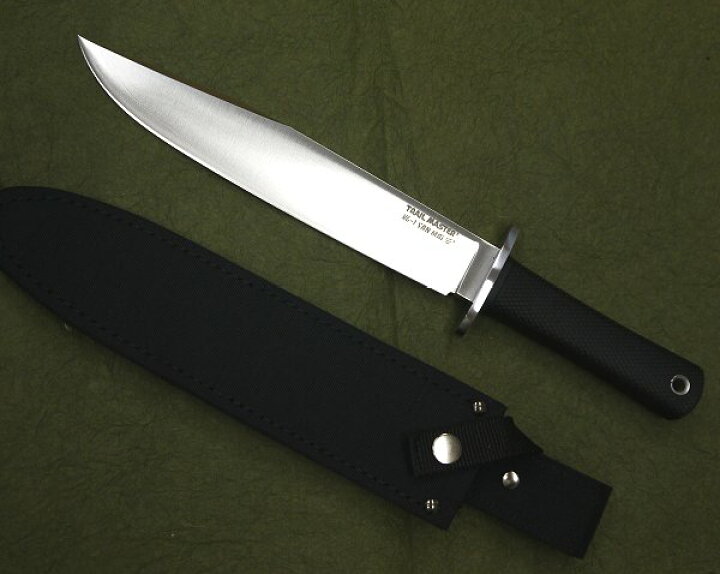 楽天市場 Cold Steelコールド スチール 16jsm Trail Master Bowie Sanmaiトレイルマスター ボーイナイフvg1 三層鋼シースナイフ 関の刃物屋ｍａｒｕｏｋｕネット