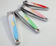 【4個までメール便 270円 対応商品】FEATHER　フェザー爪切り　L　パステルツメキリ　つめきり　パック入…