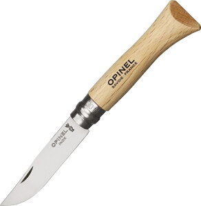 【2本までメール便 270円 対応商品】OPINEL(オピネル)23060No.6 ステンレス刃長85mm