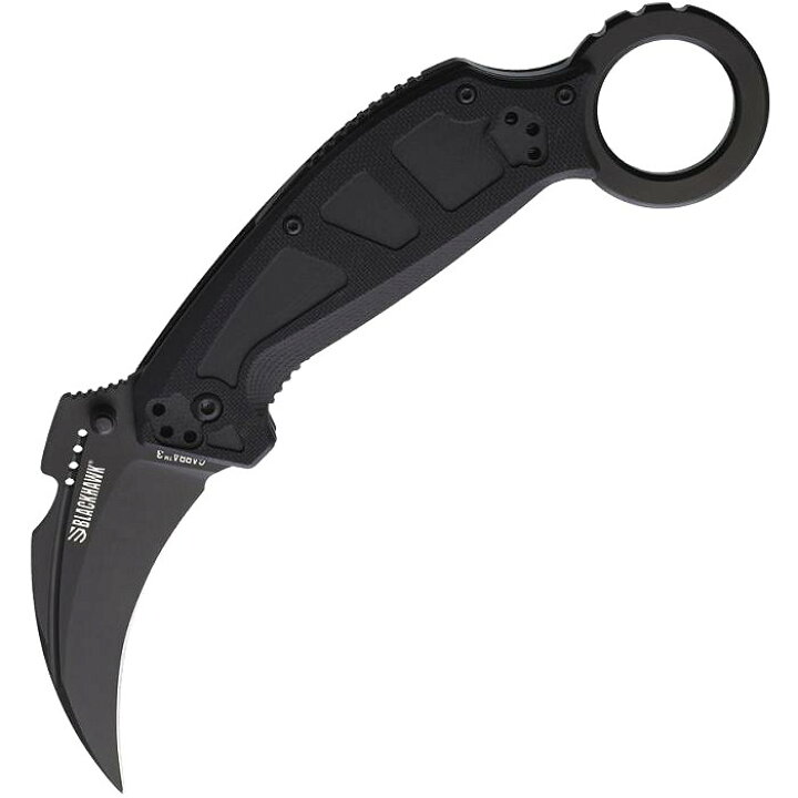 楽天市場】BLACK HAWKブラックホークBH15G3201BKGARRA3 Karambitガーラ 