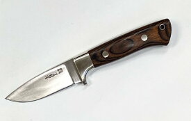 HATTORI　 ハットリ服部刃物1098Aステンレス鋼マホガニ合板柄シースナイフ【10018216】