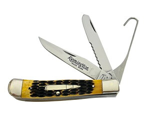 Remington ~gR15696Bullet Knife obgiCtWaterfowler EH^[t[Jigged Bone WOh{[tH[fBOiCty55-E-10018509z