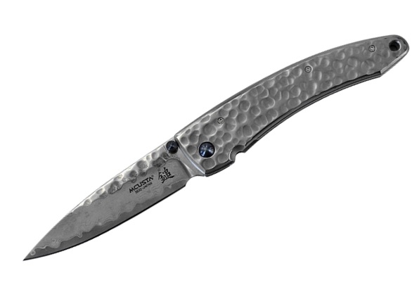 MCUSTA 新品 エムカスタMC-0114D フォルジュダマスカス クリップ付フォールディングナイフ 最大84％オフ！ 折りたたみナイフ