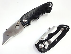 ◆難有り品◆【2本までメール便270円 対応商品】ASTERA アステラSUPER UTILITY KNIFE スーパーユーティリティーナイフフォールディングナイフ折りたたみカッター工作 DIY作業 インテリア作業替刃4