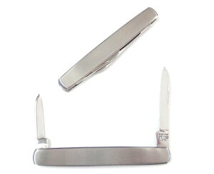 ◆難有り品◆【1本のみメール便 270円 対応商品】BARLOW バーロー ステンレス鋼 2刀 フォールディングナイフ 日本製【54-G-10017238】