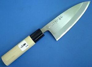 関の刃物屋特選 出刃庖丁 信正印 120mm 白紙2号付鋼