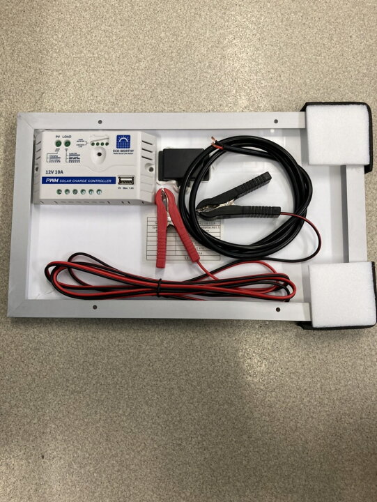 楽天市場】ソーラー発電キット 10W （ソーラーパネル+5Aチャージ 