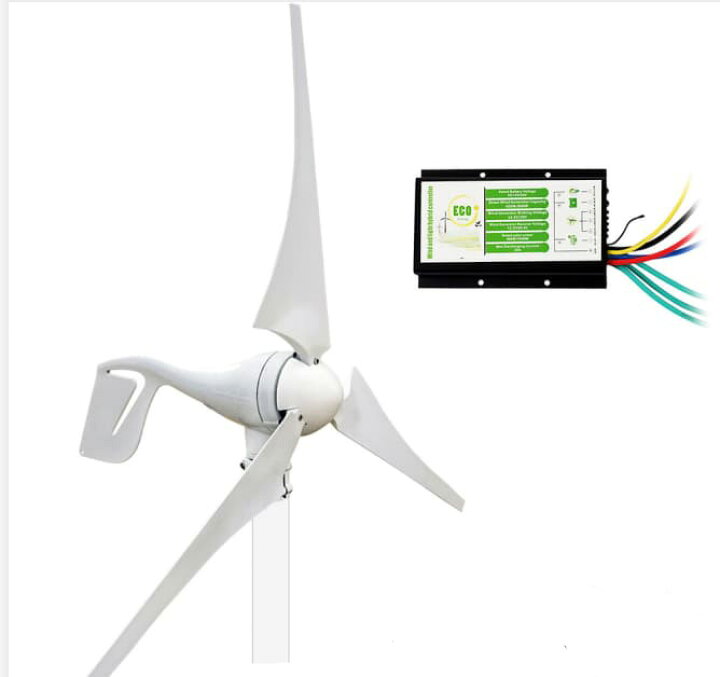風力タービン発電機 Mpptコントローラー付きw風力発電機風向方向を自動調整テラス マリン モーターホーム シャレー ボート 48v に適しています 新作入荷