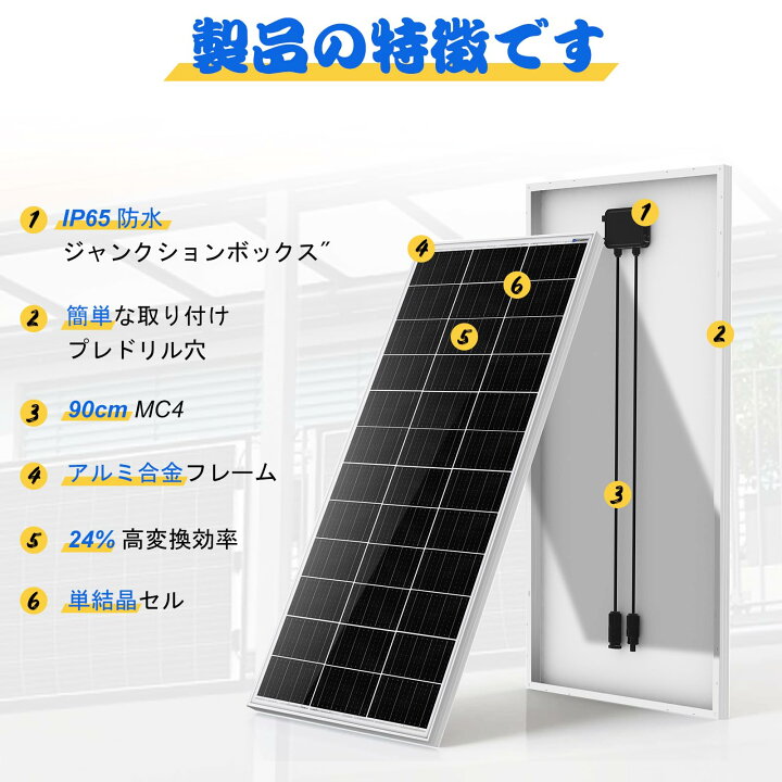 楽天市場】ソーラーパネル 390W 195W×2枚セット 23.1V 25年寿命 低照度 