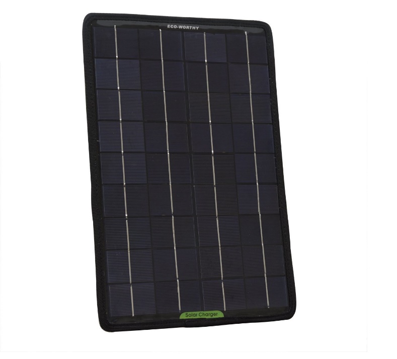 楽天市場】太陽光でバッテリー充電 コンパクトソーラーパネルキット 