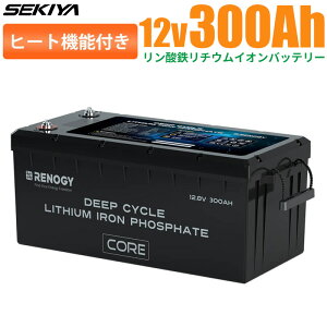 �q�[�g�@�\�t �����_�S���`�E���d�r 12V 300AH Core LT 3600Wh �ቷ������ 5000����� �T�|�[�g���� SEKIYA