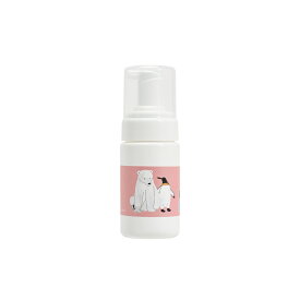 石けんワークス 詰め替え用 泡ボトル 100mL ミニタイプ (C) / 持ち運び用 キャップ付き （ 容器デザイン - 「やぁ！」/ 使用場所 : 洗面所 ・ 公園遊び 、 キャンプ 、 釣り 、 バーベキュー 、 通勤 ・ 通学 、 旅行先 にもおすすめ