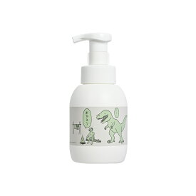 石けんワークス 詰め替え用 泡ボトル 350ml サイズ/「おかえり（グリーン/r35dp101）」（ 中身別売 / 日本製 / 泡用ディスペンサー / 使用場所 : 洗面所 ・ トイレ ）