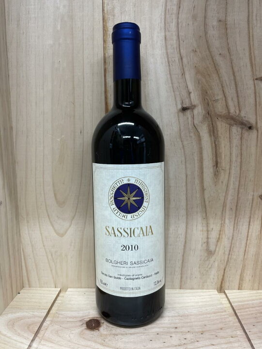 楽天市場】2010 サッシカイア 赤ワイン 750ml Sassicaia イタリア 