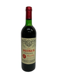 1976 シャトー ぺトリュス 赤ワイン 750ml Chateau Petrus フランス ボルドー