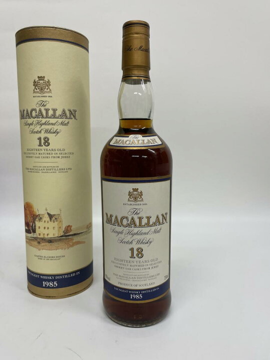 楽天市場】The Macallan ザ・マッカラン 18年 1985 750ml 箱付き 旧 