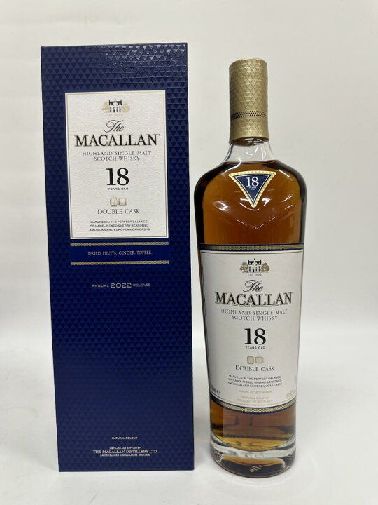 楽天市場】ウイスキー The Macallan ザ・マッカラン 18年 Double  
