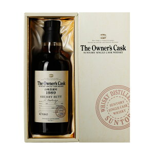 ys蔭z SUNTORY I[i[YJXN R 1989-2008 VF[obg 700ml 62