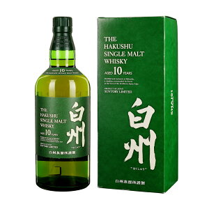 �y�����s�����蔭���zSuntory �T���g���[ Hakushu ���B 10�N �O���[���{�g�� �V���O�������g 700ml