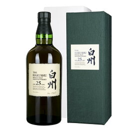 【東京都内限定発送】サントリー SUNTORY Hakushu 白州 25年 700ml 新型 白箱付き