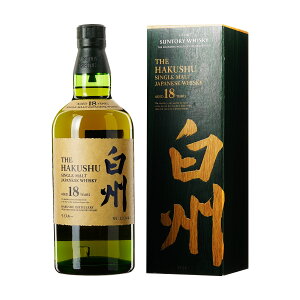 ys蔭z Tg[ SUNTORY Tg[ Hakushu B 18N 700ml Wpj[Y ECXL[ Japanese Whisky YECXL[