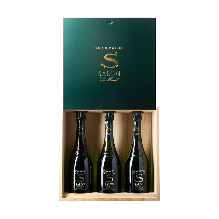 楽天市場】正規品 サロン (SALON) 2013 750ml オリジナル木箱入り3本 