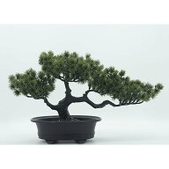 フェイクグリーン フェイク盆栽 人工観葉植物 盆栽 松 長寿松 室内装飾 デコレーション 造花