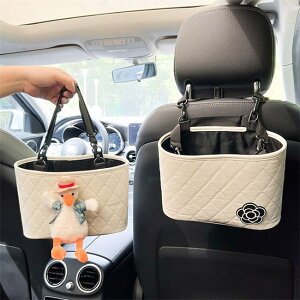 【P5倍!3280円→実質3116円 10/27迄】バックシート 収納ボックス 収納グッズ 多機能 レザー製 ゴミ収納 ボトル収納 取り外し可能 小物入れ 大容量 アクセサリー 高級感 可愛い 後部座席収納 車