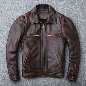 【新発売限定記念価格!】ライダースジャケット メンズ レザージャケット 革コート メンズ アウター 皮ジャン 革ジャン 父の日 大きいサイズ ブラウン バイクジャケット かっこいい 本革