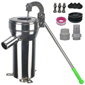 【新発売限定記念価格!】手押しポンプ 井戸 ポンプ 昔ながらの手動井戸ポンプ 手動水ポンプ 生活用水 井戸水 手動 手漕ぎ 排水 ガチャポンプ 田舎 災害対策 水やり 散水 ガーデニング 井戸