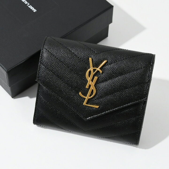 楽天市場】SAINT LAURENT サン ローラン WALLET モノグラムコンパクト 