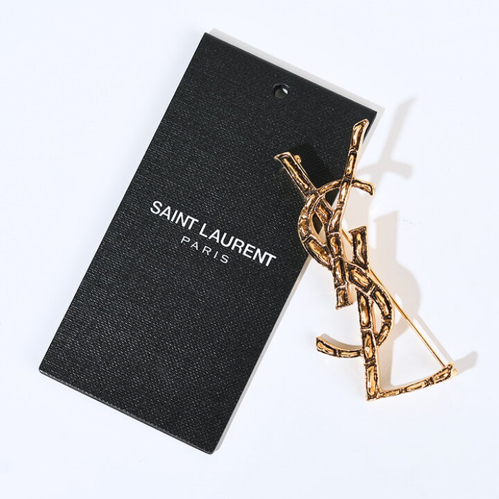 楽天市場】【全品P10倍】SAINT LAURENT サンローラン ブローチ  
