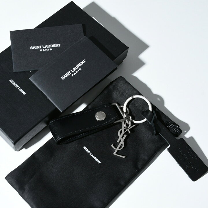 楽天市場】SAINT LAURENT サンローラン キーリング キーホルダー 