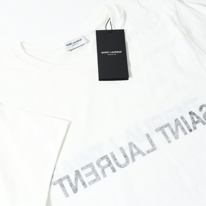 楽天市場】SAINT LAURENT サンローラン Tシャツ トップス リバースT  