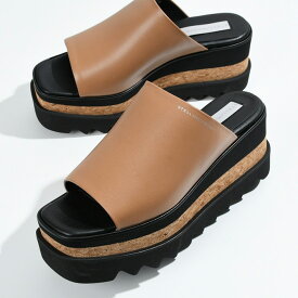 STELLA McCARTNEY ステラ マッカートニー サンダル シューズ プラットフォームサンダル スニークエリス 810364AP00P0 レディース ブラウン 春夏 厚底