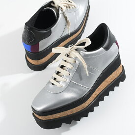 STELLA McCARTNEY ステラ マッカートニー シューズ 靴 Sneak-Elyse スニーカー 810375E00179 レディース SILVER シルバー ブラック 厚底 ロゴ カジュアル