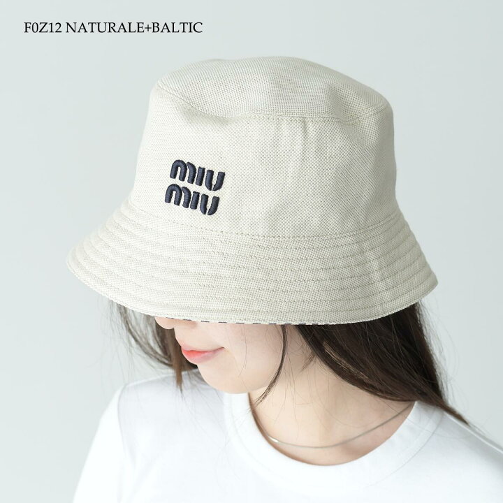 楽天市場】【全品P3倍&最大10,000円OFF】MIU MIU ミュウミュウ 帽子 